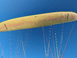 Ozone Alpina 4 MS 75-95kg No trees Small repairs Concertinas No water With listing bag TC valid