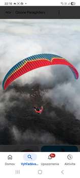 Ozone Delta 4 L 95-115kg Concertinas No water No trees With listing bag No flying on the sand