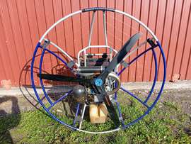 Paraelement Apache Used Gas in left hand With reserve Battery 3 blade propeller With speed