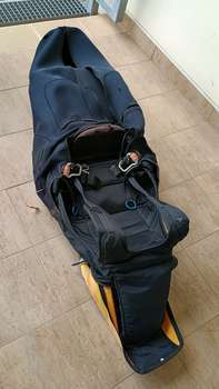 Advance Impress 2+ M Used Snap buckles Fairing (cocoon) Carbines Reserve from below Speed