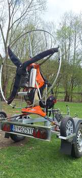 Nirvana INSTINKT NS 200,CRUISE CARBON+ AXIS PLUTO II Używane Gaz do lewej ręki Zapasowe śmigło