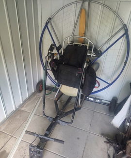 WalkerJet RR200 Used Wooden propeller Battery charging With reserve Spare propeller Battery