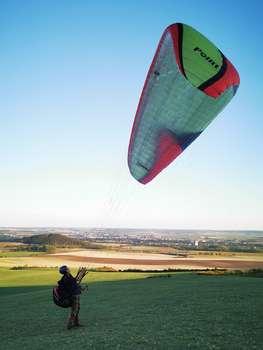 Davinci Point S 75-95kg Nicht durchnässt Kein Fliegen im Sand TC gültig Zellenpacken