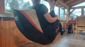 Gradient Contact L Used Snap buckles Foam protector Carbines Reserve from below With bag Speed