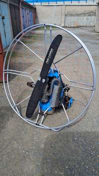 Nirvana Rodeo 125 Used Gas in left hand Battery TC fresh 2 blade propeller Transport packaging