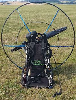 SipnParamotors Talon 180 Gebraucht Batterie Transportverpackung TC frisch Bewegende Widder