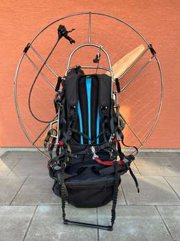 ST Paramotor Vittorazi 185 Used Wooden propeller With reserve With speed Moving rams TC valid