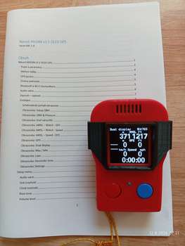 Altisan Altisan V3.5 OLED GPS Použité Akupack Držák pro PG