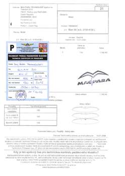 MAC Elan 1 30 105-130kg Listovaný Žádné SIV Nelétáno na písku TK čerstvá TK platná