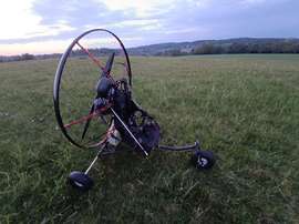 Spin Talon 180 Used Gas in left hand With speed TC fresh 2 blade propeller Removable chassis