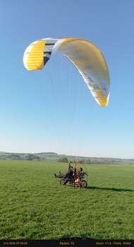 Dudek BOSON tandem 34 350-350kg Neu Bereit mit Strom versorgt TC gültig Tandem