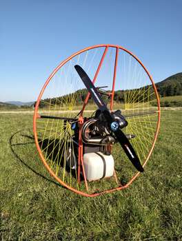 Paraelement Snap 100 Gebraucht Gas in der linken Hand Obere Aufhängung 2-Blatt-Propeller