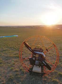 WalkerJet Xc 200 Used Gas in left hand Upper suspension 2 blade propeller Moving rams