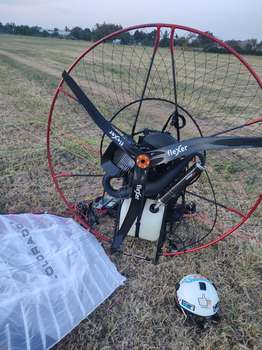 Fly Products Eclipse Moster 185 Gebraucht TC gültig Speed 2-Blatt-Propeller Bewegende Widder