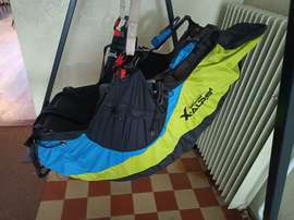 Karpofly Arrow X-Alp L Used Lightened Speed Carbines Trapeze - relaxbar Reserve in a tunnel