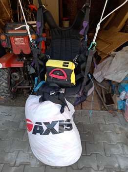 AXIS Vega 2 M 85-110kg No water Small repairs No flying on the sand TC valid No SIVs With bag