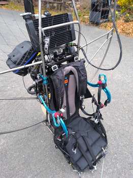 LIBERTY Titan Total Control Použité Plyn do levé ruky Transportní obaly Speed Pohyblivé berany