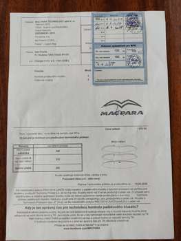 Pernica - berany NIRVANA Rodeo 125 Použité Odnímatelný podvozek Pohyblivé berany 2 listá vrtule