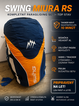 SWING Miura Rs Concertinas No TC No flying on the sand No water Powered ready With bag
