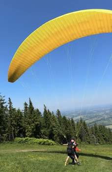 Sky Country Escort 2 Plus 41 41-220kg 150 No flying on the sand No trees TC fresh Tandem