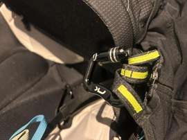 Niviuk Arrow L Použité Speed Kapotáž (kokon) Karabiny Záložák pod zadkem Pultík integrovaný