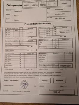 Sky Country DISCOVERY 4 M 80-100kg Nevětveno Nekoupáno S batohem S listovacím obalem TK platná