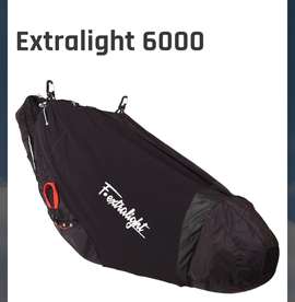 Pokfly EXTRALIGHT  6000 L Używane Klamry zatrzaskowe Spadochron zapasowy pod tyłkiem Karabinki