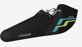 Niviuk Arrow New With bag Reserve from below Fairing (cocoon) Carbines Speed Integrated counter