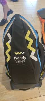 Woody Valley velvet 2 T-LOCK M Gebraucht Karabiner Geschwindigkeit Mit Zähler Mit Tasche